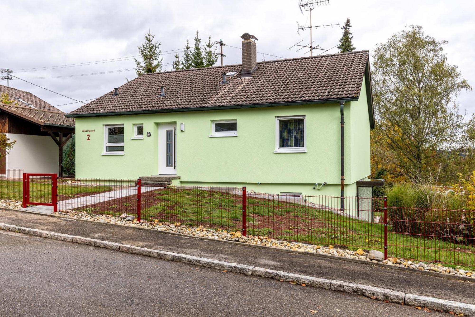 Haus Wiesengrund - Hundefreundlich Gammertingen Bagian luar foto